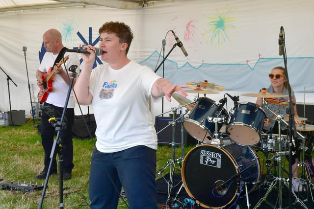 Gatecrashers in the Concert Marquee
