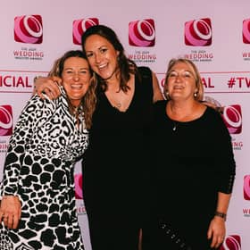 Rosedale House's Michelle Tuplin, Michelle Roworth and Elaine Webster.