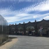 People travelling to and from Sheffield train station have to wear face coverings from today.