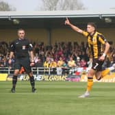 Keaton Ward is one of seven players leaving Boston United this summer.