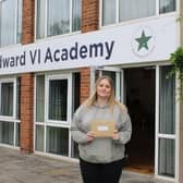 Spilsby King Edward VI Academy student Jamie-Lee Ashburn