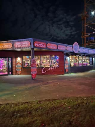 The new Hideout Cafe in Skegness where toys can be dropped off.