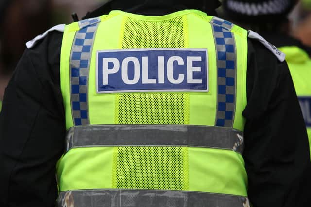 File photo dated 11/05/21 of a police officer. Bomb scares and sexual offences are among nearly 1,000 police callouts to children’s secure care facilities in the last two years, the Scottish Tories have said. Issue date: Monday May 8, 2023.
