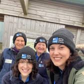 Volunteers at RSPB Frampton Marsh.