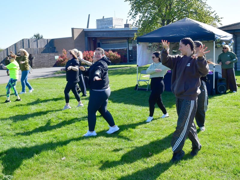 Zumba Dance Fitness demonstration