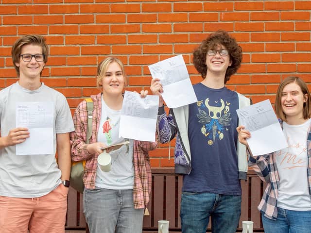 QEGS pupils Elliot Wilson, Emma Spence, Ronan Waters and Erin Woodhouse.
