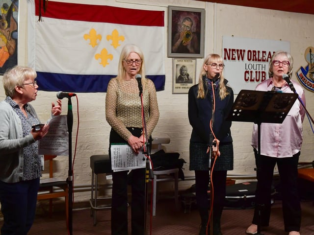 Starlings performing at Louth Jazz and Folk Club. Photo: David Dawson