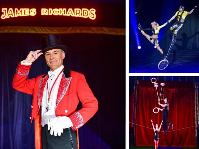 The James Richards Circus is in town in Sleaford.