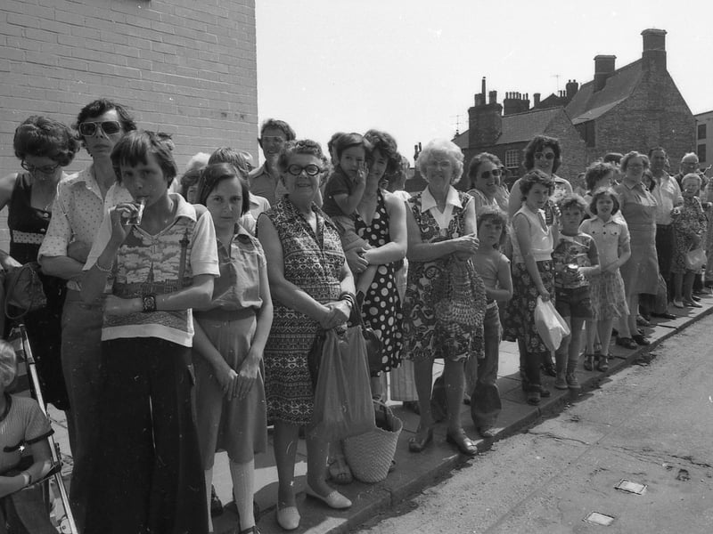 The 90-minute procession began at the Norprint car park and then led to Norfolk Street, Tawney Street, Bargate, Market Place, High Street, Fydell Crescent, George Street, West Street, before returning by the same route.