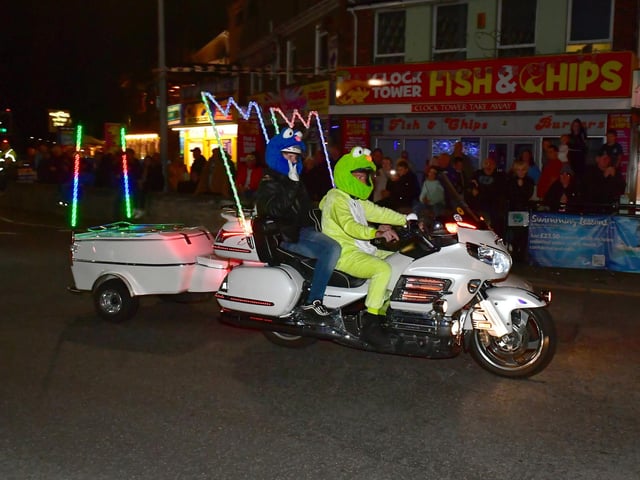 Skegness Light Parade.