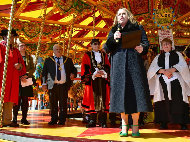 The official opening of Boston's 2022 May Fair.