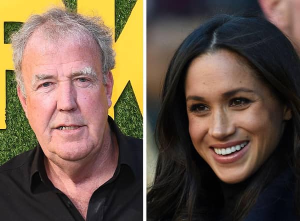 Jeremy Clarkson has come under fire for his comments on the Duchess of Sussex.
