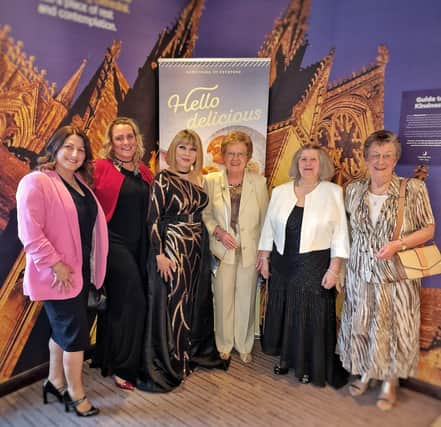 Kerry Sweeney, Hayley Peace, Cheryl Curtis, Jean Sweeney, Sylvia Terry and Maureen Shaw at  the awards.
