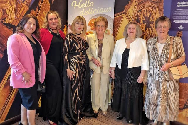 Kerry Sweeney, Hayley Peace, Cheryl Curtis, Jean Sweeney, Sylvia Terry and Maureen Shaw at the awards.
