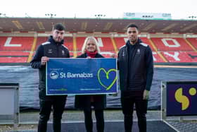 L-R Sean Roughan, Caroline Swindin and Ethan Erhahon 
