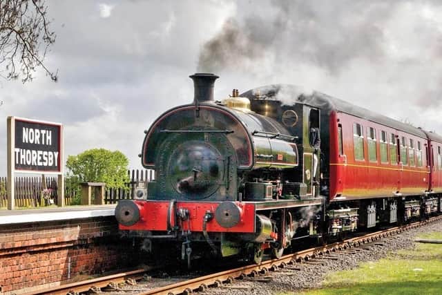 The Lincolnshire Wolds Railway runs heritage steam trains between North Thoresby and Ludborough. (PHOTO BY: Lincolnshire Wolds Railway)
