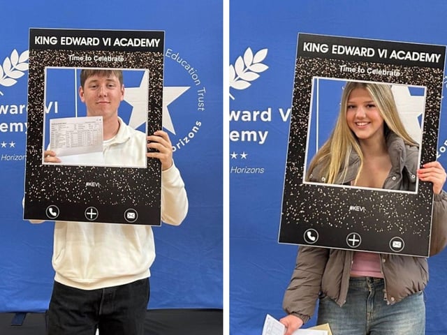 Lincoln and Lois collect their results.
