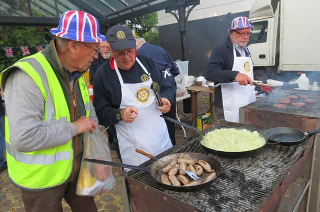Rotarians will be serving up Lincolnshire sausages