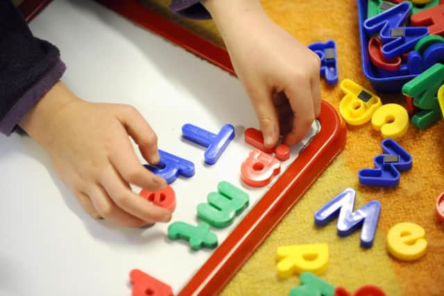 File photo dated 08/02/12 of a child playing. Councils in England are in a "worsening doom-spiral of unsustainable spending" when it comes to children's social care, according to a new report. Millions more has been spent on children's services in recent years but much is going on costly late-stage intervention, new analysis commissioned by leading charities suggested. This means vulnerable children are being helped mainly in emergency situations rather than having a focus on earlier preventative work, the report by Pro Bono Economics said. Issue date: Thursday September 14, 2023.