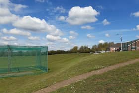 The practice nets will be resited in the top right hand corner of the field at the Brigg Road end