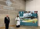 Coun Steve England, the council’s Neighbourhood Planning Champion, and Revd Jane Foster-Smith, the chairman’s chaplain