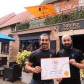 Tablez award winning business partners Mesut Palabiyik and Ismail Uzkar.