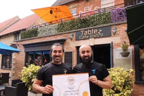 Tablez award winning business partners Mesut Palabiyik and Ismail Uzkar.