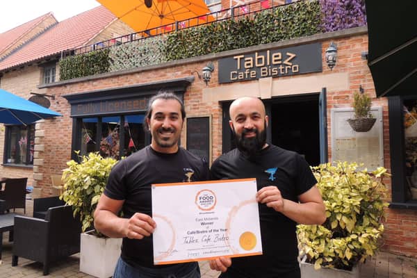 Tablez award winning business partners Mesut Palabiyik and Ismail Uzkar.