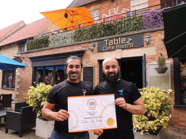 Tablez award winning business partners Mesut Palabiyik and Ismail Uzkar.
