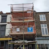 The building at 24 Market Place is the first major project to benefit from funding from the Market Rasen Historic Buildings Grant Scheme. Image: WLDC