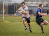 Try scorer Sean Bishop.