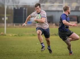 Try scorer Sean Bishop.