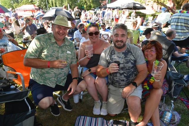 Colin, LuLu, Karen and Russell travelled from Sleaford for the event.