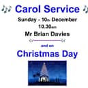 Carol services at Horncastle Methodist Church.