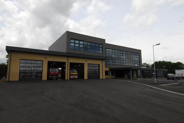 Sleaford fire and ambulance station.