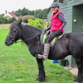 Erica Norman on Cassie her fell pony.