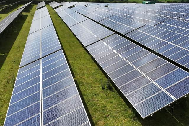 The proposed Meridian Solar Farm would span around 2,700 acres.