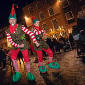 A two day Christmas Lights Festival was held in Gainsborough