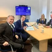​Representatives from West Lindsey District Council with Tom Purglove, the Minister of State for the Home Office