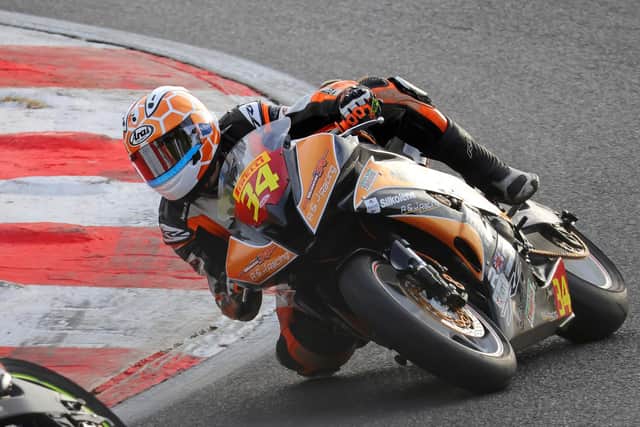 Aaron Silvester in action at Brands Hatch last weekend. Photo: MotoAero Photography.