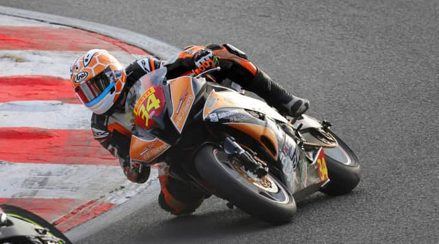 Aaron Silvester in action at Brands Hatch last weekend. Photo: MotoAero Photography.