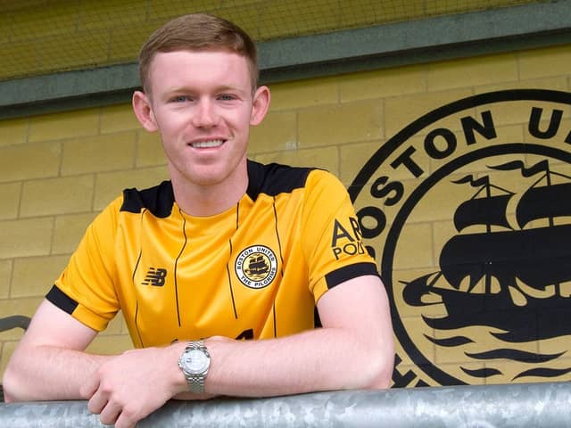 Jake Rooney - on taget in Eastleigh defeat.