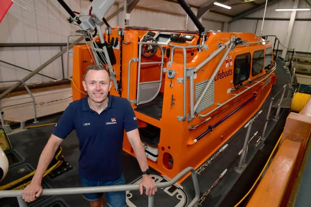RNLI volunteer Lee St Quinton