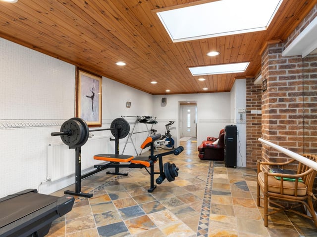 The gym.