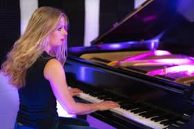 Pianist Helen Clarke has released a new single and is preparing for a Christmas concert at Tattershall Castle.