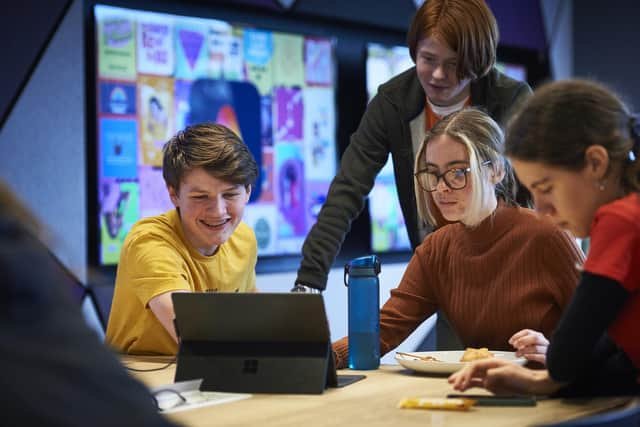 A Masterclass at Adobe with the National Saturday Club. Photo: Benjamin Hughes