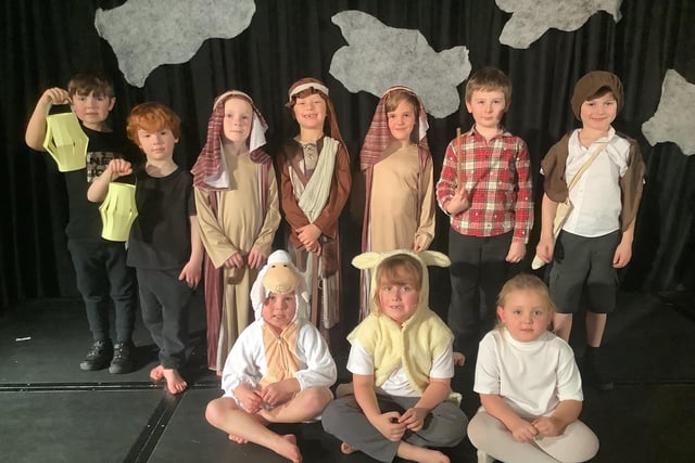 Ruskington Chestnut Street CE Primary Academy Key Stage 1 children. Reception and Nursery also staged a musical performance.
