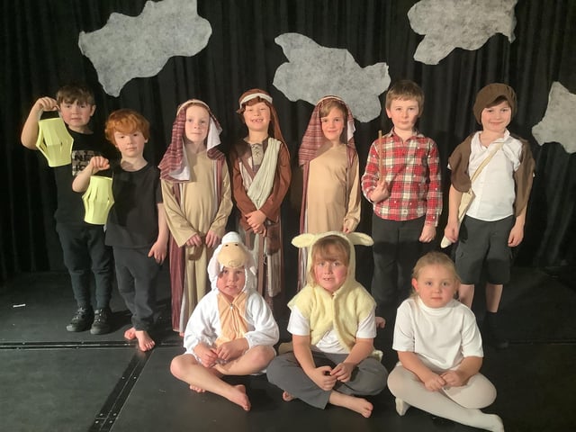 Ruskington Chestnut Street CE Primary Academy Key Stage 1 children. Reception and Nursery also staged a musical performance.