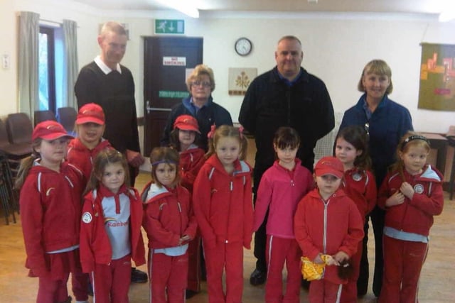 Middle Rasen Rainbows became the latest group to benefit from fundraising at the village's Nags Head 10 years ago.