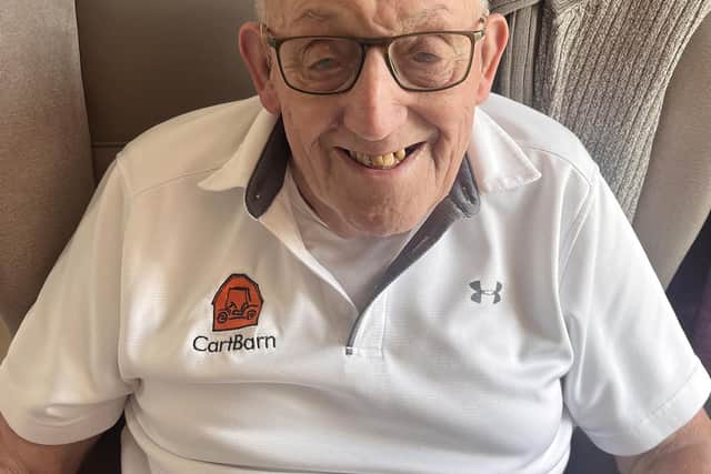 Resident, George Phillips now at HC-One’s Elmwood House Care Home
